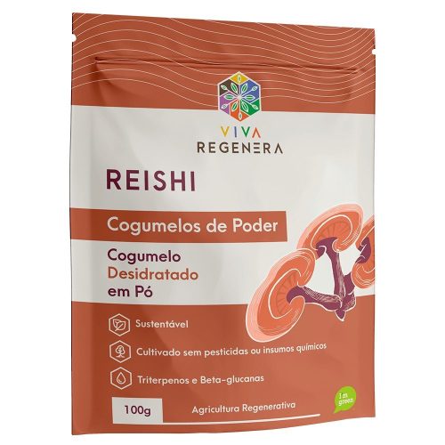 Reishi - Cogumelos de Poder 100g - VIVA REGENERA