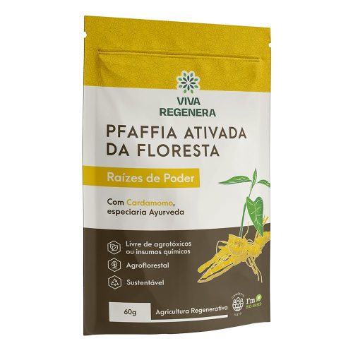 Pfaffia Ativada da Floresta - Raízes do Poder - Viva Regenera 60g