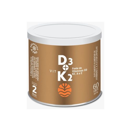 Vit D3 + K2 - ADEK 60 cápsulas - Vital Atman