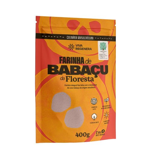 Farinha de Babaçu da Floresta 400g - VIVA REGENERA