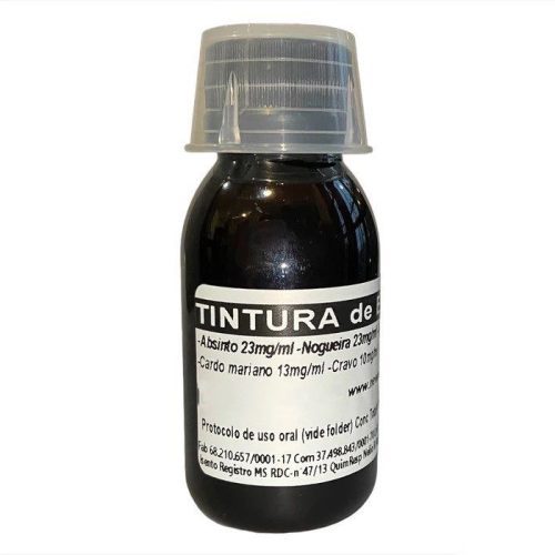 Tintura de 6 Ervas - Desparasitação 100ml