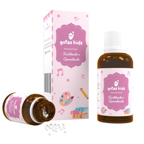 Floral - Kids Facilitando O Aprendizado - Gotas Do Infinictho