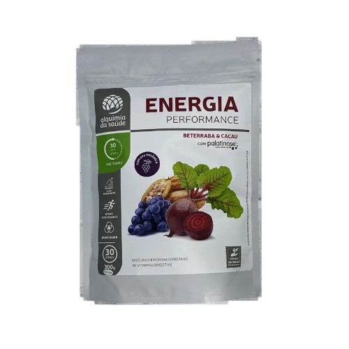 Energia Performance - Uva Orgânica C/Beterraba Cacau 300g - Alquimia