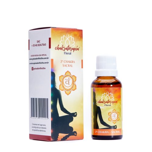 Floral - 2º Chakra - Sacral 30ml - Gotas Do Infinictho