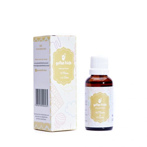 Floral - Kids De 18 Meses A 6 Anos - Gotas Do Infinictho