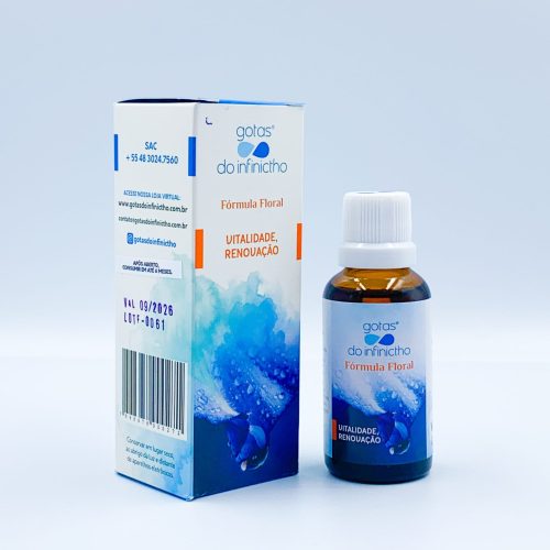 Floral - Vitalidade Renovação - Gotas Do Infinictho