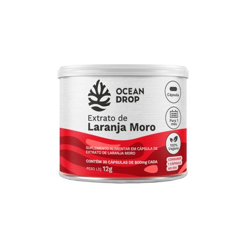 Extrato de Laranja Moro 30Caps 500mg - Ocean Drop