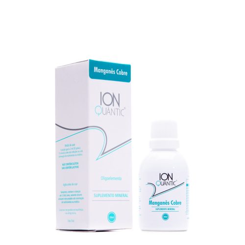 Manganês Cobre Ionquantic Oligoelemento 50ml - Fisioquantic