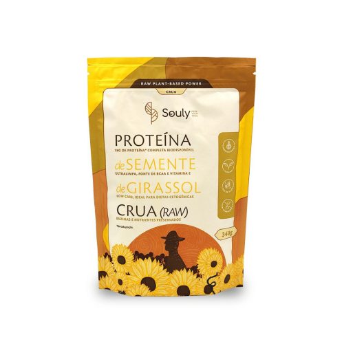 Proteina de Semente de Girassol Crua 340g - SOULY