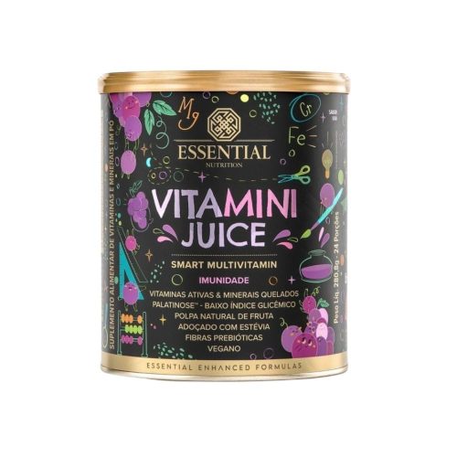 Vitamini Juice Uva Lata 280,8g/24Ds - Essential