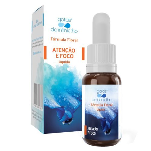 Floral - Atenção e Foco - Gotas Do Infinictho
