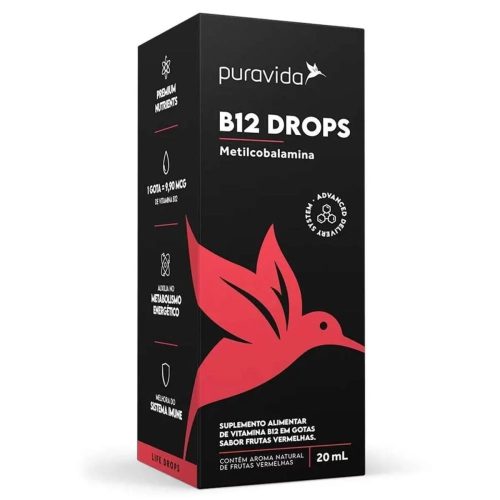 B12 Drops 20ml - Pura Vida