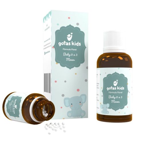 Floral - Baby 0 à 3 Meses - Gotas do Infinictho