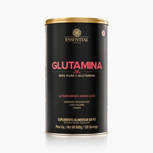 Glutamina Lata 600g/120Ds - Essential