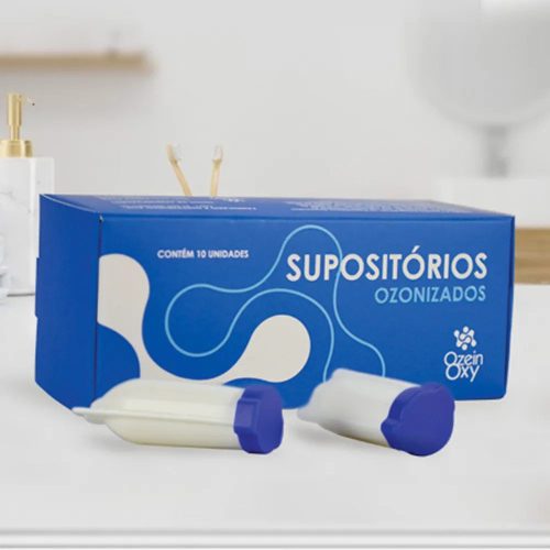 Supositórios Ozonizados 10cp - Ozein Oxy